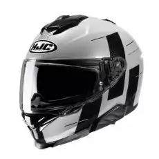 HJC KASK INTEGRALNY I71 PEKA GREYBLACK Sport i rekreacja Sporty motorowe Kaski do sportów motorowych