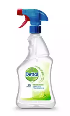 Dettol Dettol spray do czyszczenia powierzchni antybakteryjny Limonka i Mięta 500ml Zdrowie i uroda Zdrowie Preparaty do dezynfekcji