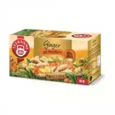 Teekanne World of Ginger Herbatka ziołowa Ginger sea buckthorn 20 x 175 g Artykuły Spożywcze Herbata