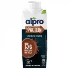 Alpro High Protein Napój sojowy wysokobiałkowy o smaku czekolady z wapniem i witaminami Zestaw 6 x 250 ml Artykuły Spożywcze Napoje