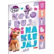 My Little Pony Koloruj i naklejaj Wydanie filmowe Książki Dla dzieci