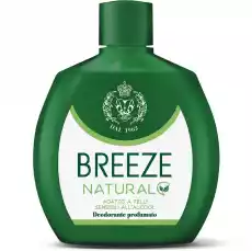 Breeze Natural Verde dezodorant No Gas Squeeze zielony 100ml Zdrowie i uroda Perfumy i wody Zapachy męskie Antyperspiranty i dezodoranty męskie