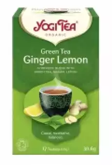 Herbata Green Tea Ginger Lemon Bio17X1 Artykuły Spożywcze Herbata