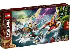 LEGO Ninjago 71748 Morska bitwa katamaranów Dla dziecka Zabawki Klocki