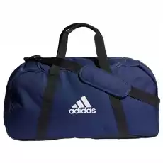 Adidas torba Tiro Duffle Bag M granatowa GH7267 Sport i rekreacja Sporty zespołowe Piłka nożna Akcesoria do piłki nożnej