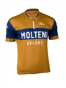 Rogelli bike molteni koszulka rowerowa 001218 kolor brązowy Rozmiar 2XL Sport i rekreacja