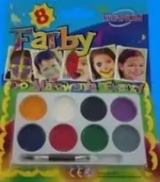 Farby do malowania twarzy x8 Dla dziecka Zabawki Zabawki edukacyjne Zabawki plastyczne