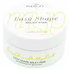 Indigo Easy Shape Milky Pink budujący żel do paznokci 15 ml Zdrowie i uroda Kosmetyki i akcesoria Manicure i pedicure