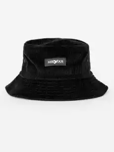 Kapelusz Bucket Hat Nervous Classic Czarny Odzież obuwie dodatki Galanteria i dodatki Nakrycia głowy Czapki