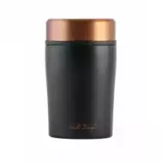 Vialli Design Termos obiadowy Fuori Rose Gold 28067 500 ml Dom i ogród Wyposażenie kuchni Naczynia kuchenne Naczynia do kawy i herbaty Inne akcesoria do kawy i herbaty