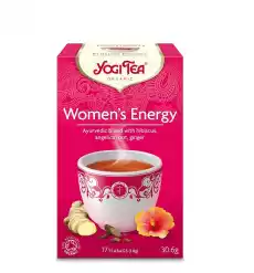 YOGI TEA Herbata dla Kobiet Energia BIO 17x18g Zdrowie i uroda