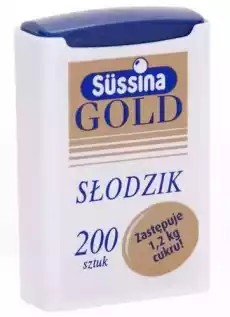 SŁODZIK SUSSINA GOLD x 200 tabletek Artykuły Spożywcze Zdrowa żywność