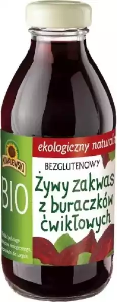 ZAKWAS Z BURAKÓW BEZGLUTENOWY BIO 320 ml KOWALEWSKI Artykuły Spożywcze Przetwory