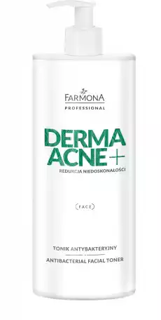 Farmona Professional Derma Acne Tonik antybakteryjny 500ml Zdrowie i uroda Kosmetyki i akcesoria Pielęgnacja twarzy Toniki do twarzy