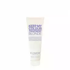 Eleven Australia KEEP MY COLOUR BLONDE TREATMENT kuracja do włosów blond 50 ml Zdrowie i uroda Kosmetyki i akcesoria Pielęgnacja i stylizacja włosów Maski do włosów