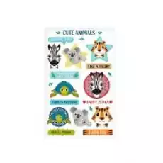 Herlitz Naklejki ozdobne Cute Animals Biuro i firma Akcesoria biurowe Artykuły papiernicze