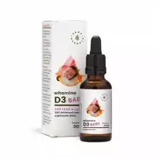 Witamina D3 Baby 30 ml Aura Herbals Artykuły Spożywcze