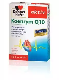 Doppelherz aktiv Koenzym Q10 30 kapsułek Zdrowie i uroda