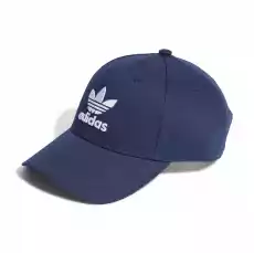 Czapka z daszkiem unisex adidas TREFOIL granatowa IL4843 Odzież obuwie dodatki Galanteria i dodatki Nakrycia głowy Czapki z daszkiem