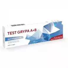 Grypa AB Test antygenowy do samokontroli x 1 sztuka Zdrowie i uroda Zdrowie Testy