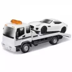 Str Fire Tow Truck W Jaguar FType R 143 BBURAGO Dla dziecka Zabawki Rowerki i inne pojazdy dla dzieci