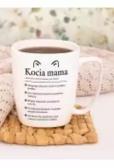 Kubek ceramiczny biały Kocia mama Gadżety