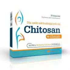 OLIMP Chitosan Chrom x 30 kapsułek Sport i rekreacja Odżywki i suplementy Odżywki wspomagające odchudzanie
