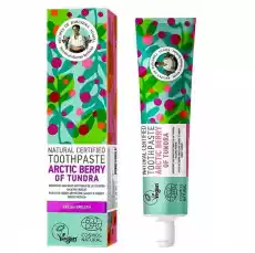 Natural Toothpaste naturalna pasta do zębów Arktyczne Jagody z Tundry 85g Zdrowie i uroda Kosmetyki i akcesoria Pielęgnacja zębów i jamy ustnej