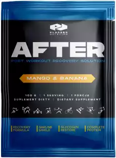 Placebo Nutrition After Mango amp Banana 100g Sport i rekreacja Odżywki i suplementy