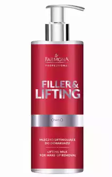 Farmona Professional FillerLifting Mleczko liftingujące do demakijażu 500ml Zdrowie i uroda Kosmetyki i akcesoria Makijaż i demakijaż Demakijaż