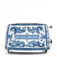 Toster na 2 kromki Smeg Blu Mediterraneo TSF01DGBEU OFICJALNY SKLEP Smeg Dom i ogród