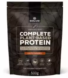 SolveLabs Complete Plantbased Protein 500g o smaku słonego karmelu Artykuły Spożywcze