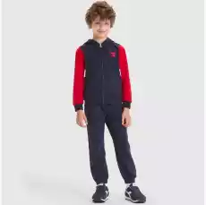 Zestaw dresowy chłopięcy DIADORA JBTRACKSUIT HD FZ HOOPLA Odzież obuwie dodatki Odzież damska Bluzy damskie