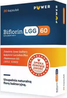 Biflorin LGG 60 x 20 kapsułek Zdrowie i uroda Zdrowie Leki Żołądek i jelita