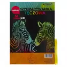 Feniks Wydrapywanka tęczowa A4 WZ04 10 arkuszy Dla dziecka Zabawki Zabawki kreatywne