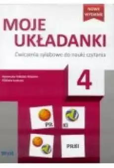 Moje układanki 4 Ćwiczenia sylabowe do nauki czytania Książki Nauki humanistyczne