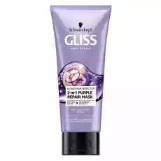 Blonde Hair Perfector 2in1 Purple Repair Mask maska do naturalnych farbowanych lub rozjaśnianych blond włosów 200ml Zdrowie i uroda Kosmetyki i akcesoria Pielęgnacja i stylizacja włosów Maski do włosów