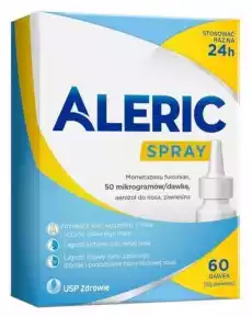 Aleric Spray x 60 dawek Zdrowie i uroda Zdrowie Leki Alergia