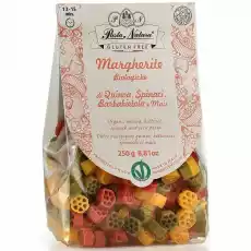 Makaron Kukurydziany Trójkolorowy Margherite Bezglutenowy Bio 250 g Pasta Natura Artykuły Spożywcze