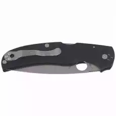 Nóż Spyderco Native Chief G10 Black Plain C244GP Broń i militaria Noże i przybory Noże