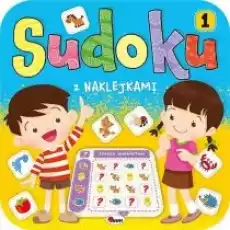 Sudoku z naklejkami 1 Książki Dla dzieci