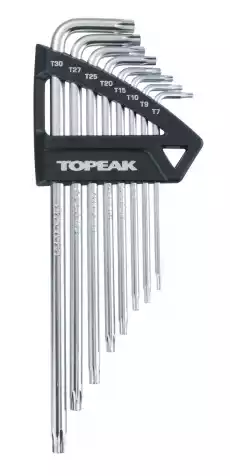 Topeak prepstation klucz serwisowy zestaw kluczy torx wrench set t7t9t10t15t20t25t27t30 ttpssp05 Sport i rekreacja