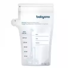 Babyono Woreczki do przechowywania pokarmu 30 x 180 ml Dla dziecka Akcesoria dla dzieci Karmienie dziecka