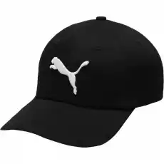 Czapka z daszkiem unisex Puma ESS BIG CAT czarna 05291901 Odzież obuwie dodatki Galanteria i dodatki Nakrycia głowy Czapki z daszkiem