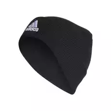 Czapka zimowa unisex adidas LOGO BEANIE czarna IB2651 Odzież obuwie dodatki Galanteria i dodatki Nakrycia głowy Czapki