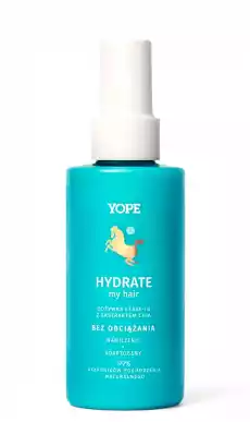 Yope Hydrate My Hair nawilżająca odżywka do włosów bez spłukiwania 150ml Zdrowie i uroda Kosmetyki i akcesoria Pielęgnacja i stylizacja włosów Odżywki do włosów