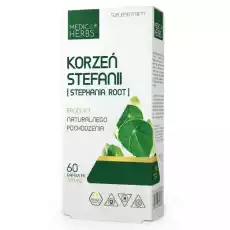 Korzeń Stefanii Stephania Root 400 mg 60 Kapsułek Medica Herbs Artykuły Spożywcze