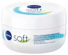 Nivea Soft krem intensywnie nawilżający 200ml Zdrowie i uroda Kosmetyki i akcesoria Pielęgnacja twarzy Kremy do twarzy