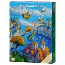 Puzzle 500 el The Port Castorland Dla dziecka Zabawki Puzzle