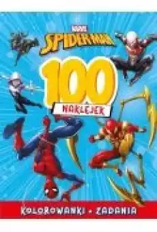 100 naklejek SpiderMan Marvel Książki Dla dzieci